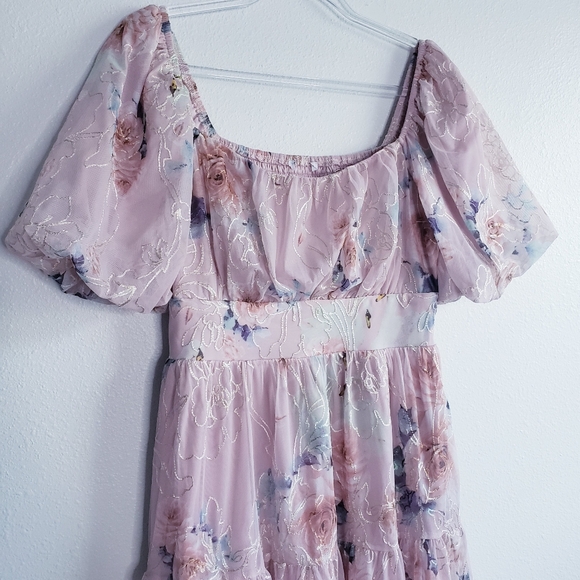 Baltic Born Annabeth Midi Dress Midi Floral New Without Tags - Picture 3 of 10